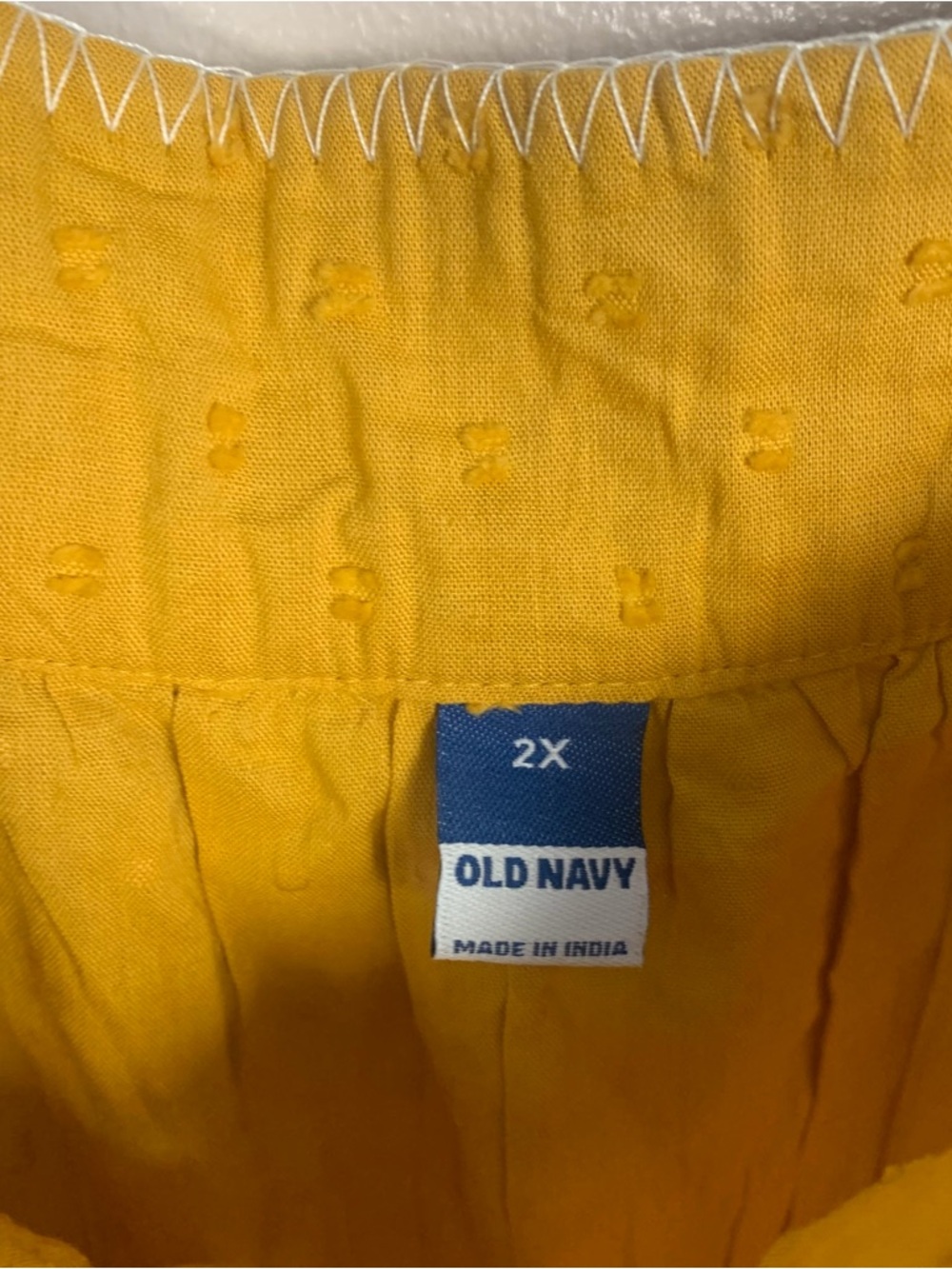 Old Navy Embroidered Tiered Tassel Maxi Dress - Picture 3 of 14